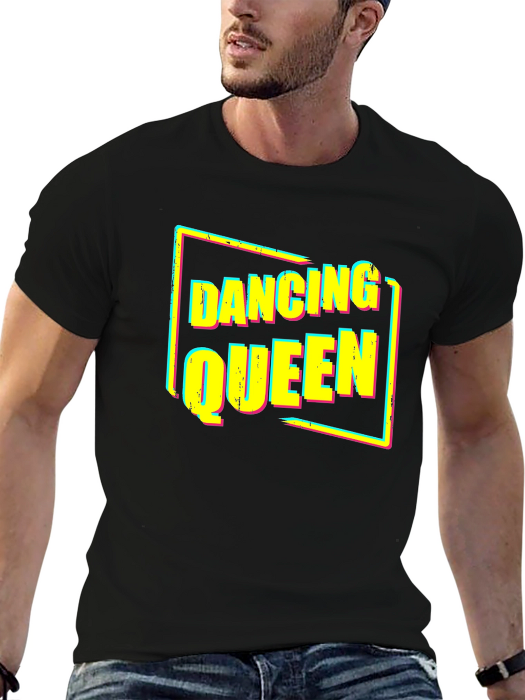 Dancing Queen Graphic Print Tee