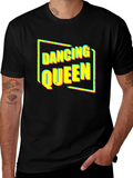 Dancing Queen Graphic Print Tee