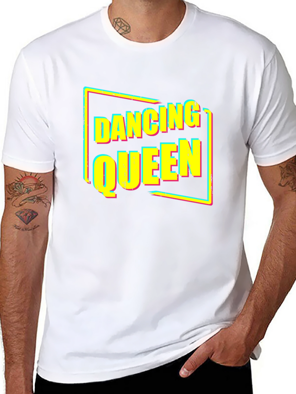 Dancing Queen Graphic Print Tee