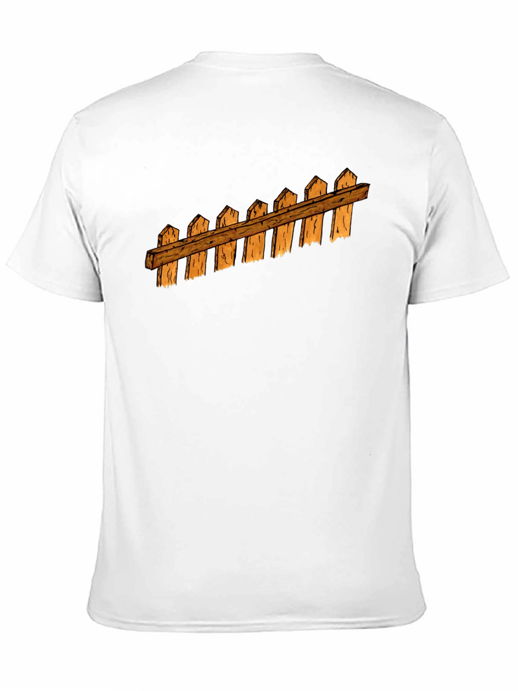 Fence Graphic Black T-Shirt