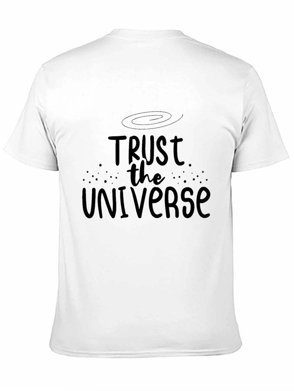 Trust the Universe Graphic Tee - Mens Black Shirt