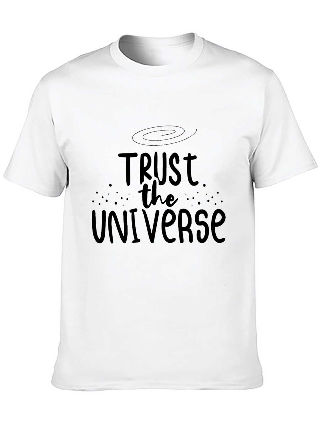 Trust the Universe Graphic Tee - Mens Black Shirt