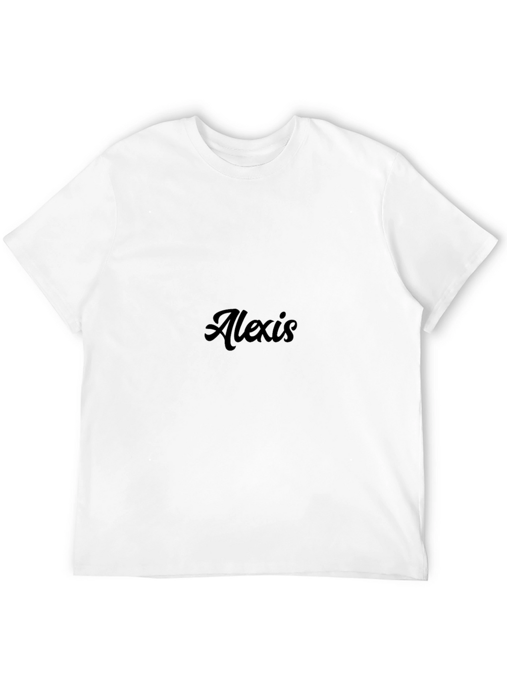 Personalized Alexis Black T-Shirt