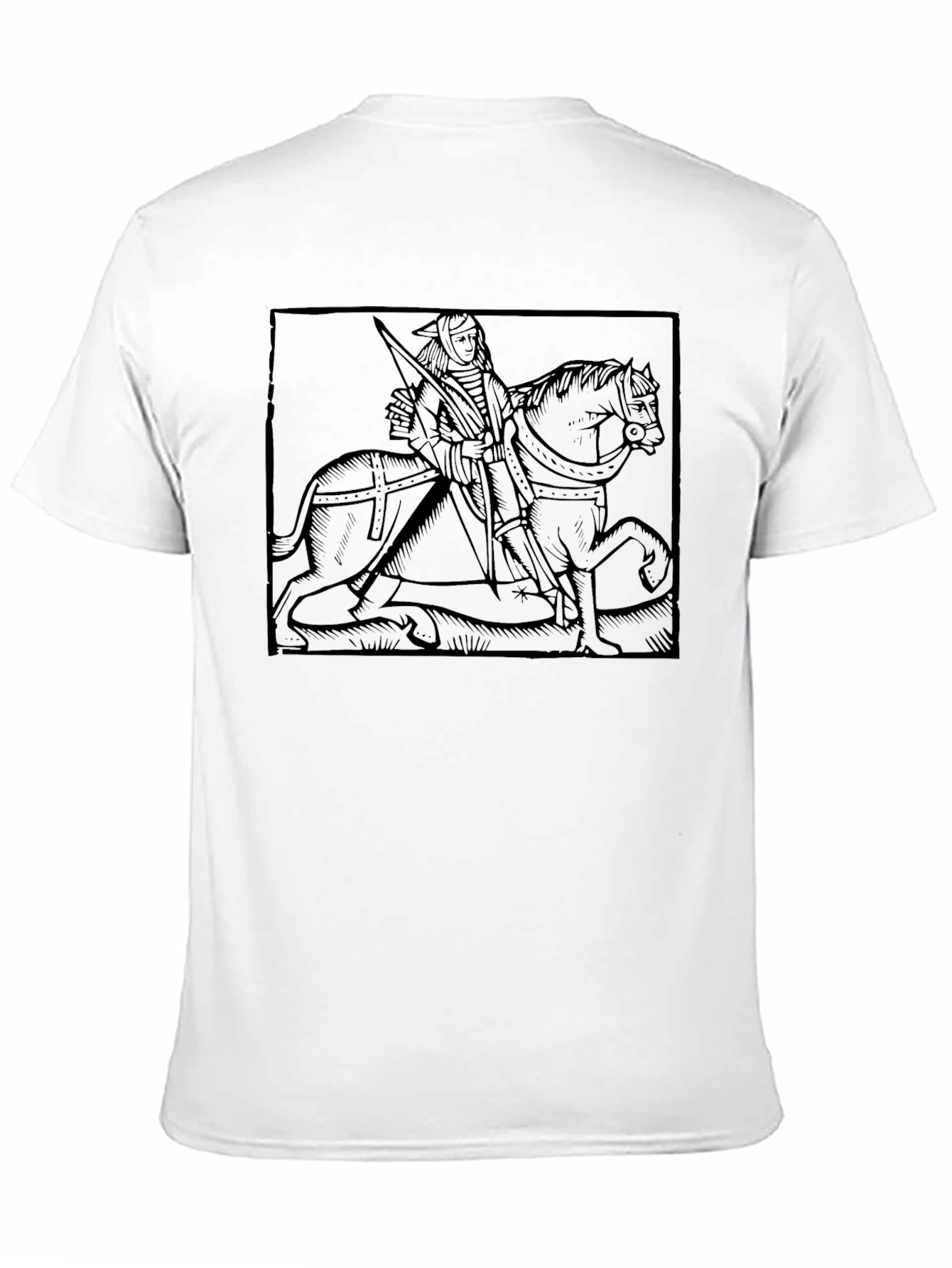 Knight on Horseback Graphic T-Shirt