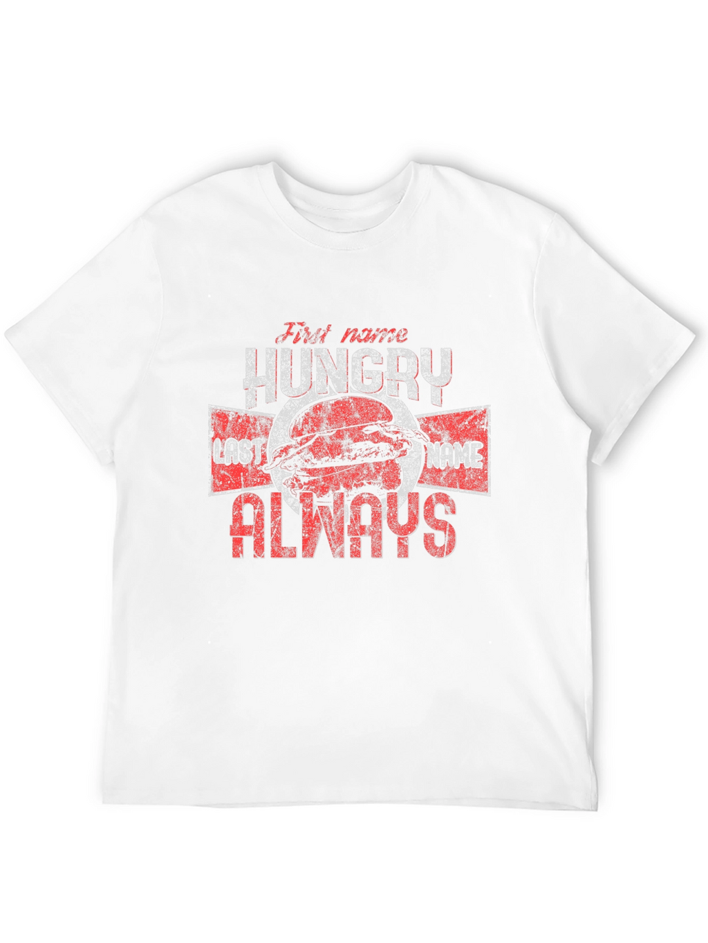 Hungry Always Graphic T-Shirt - Black
