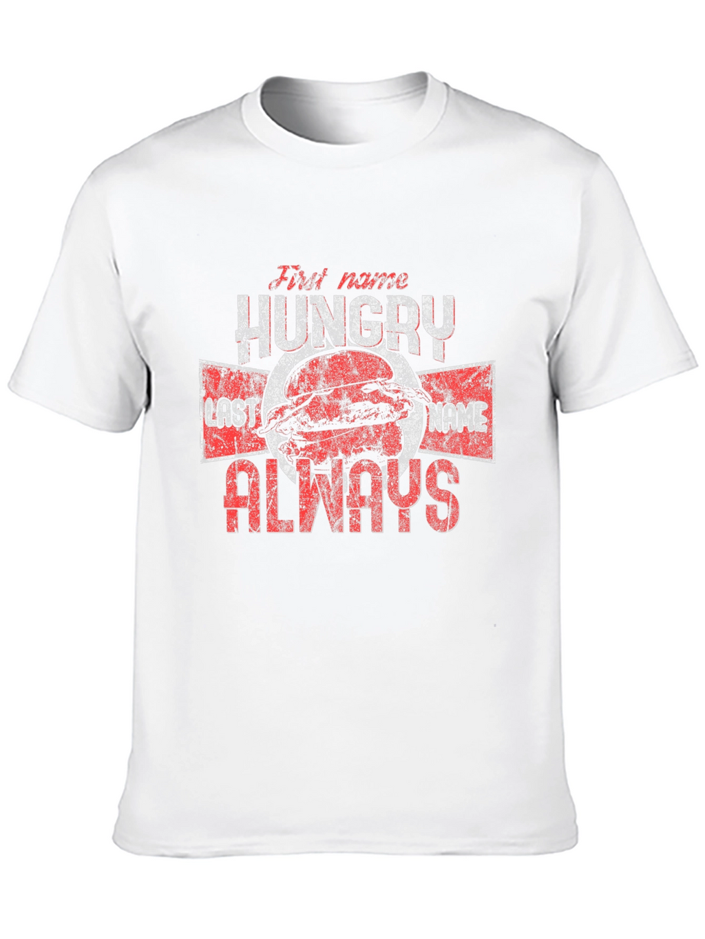Hungry Always Graphic T-Shirt - Black