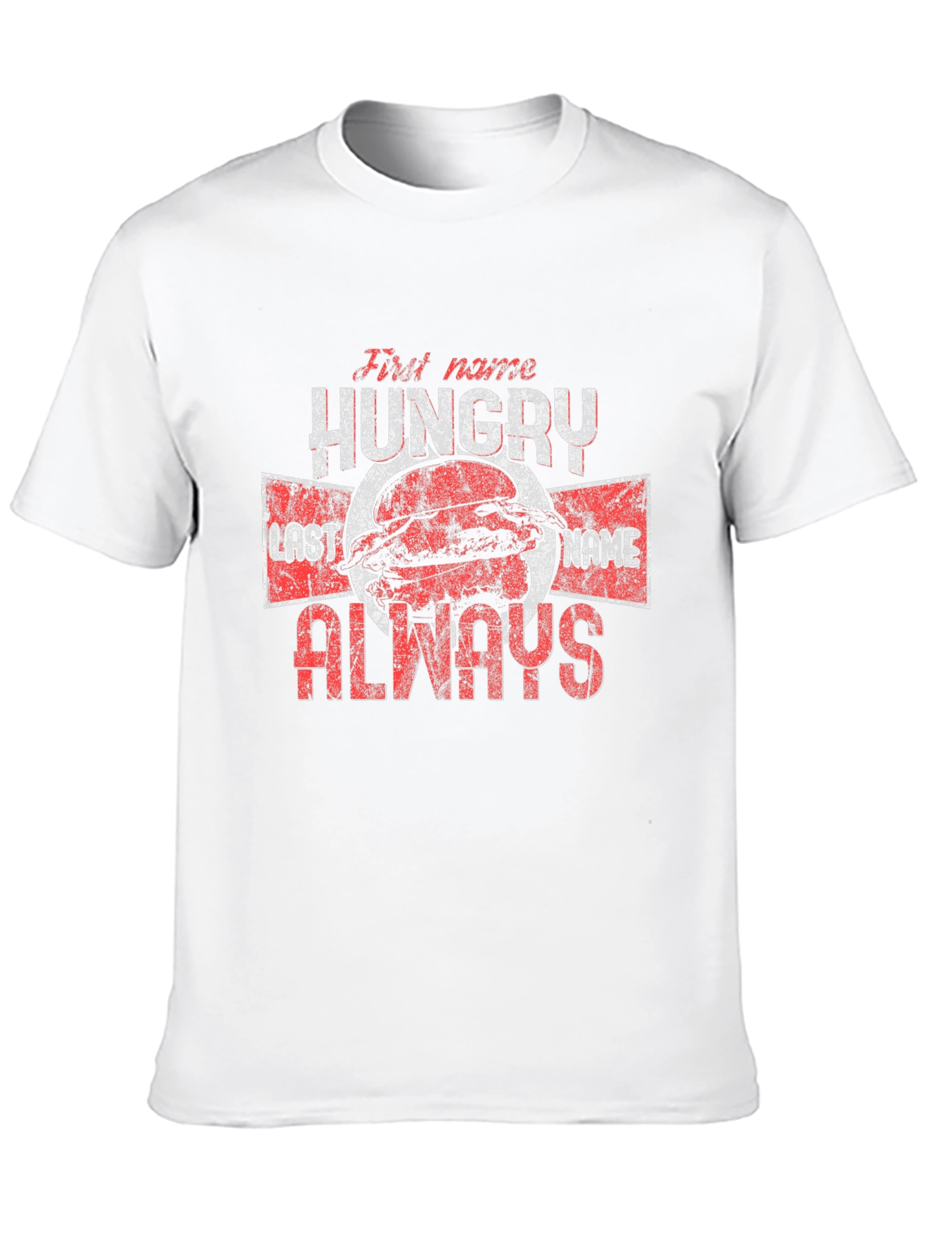 Hungry Always Graphic T-Shirt - Black