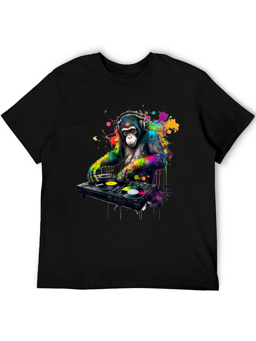 DJ Monkey Graphic Tee