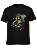 DJ Monkey Graphic Tee