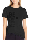 Black T-Shirt - The Reason Someone Smiles Today