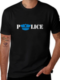 Police Graphic Tee - Law Enforcement T-Shirt
