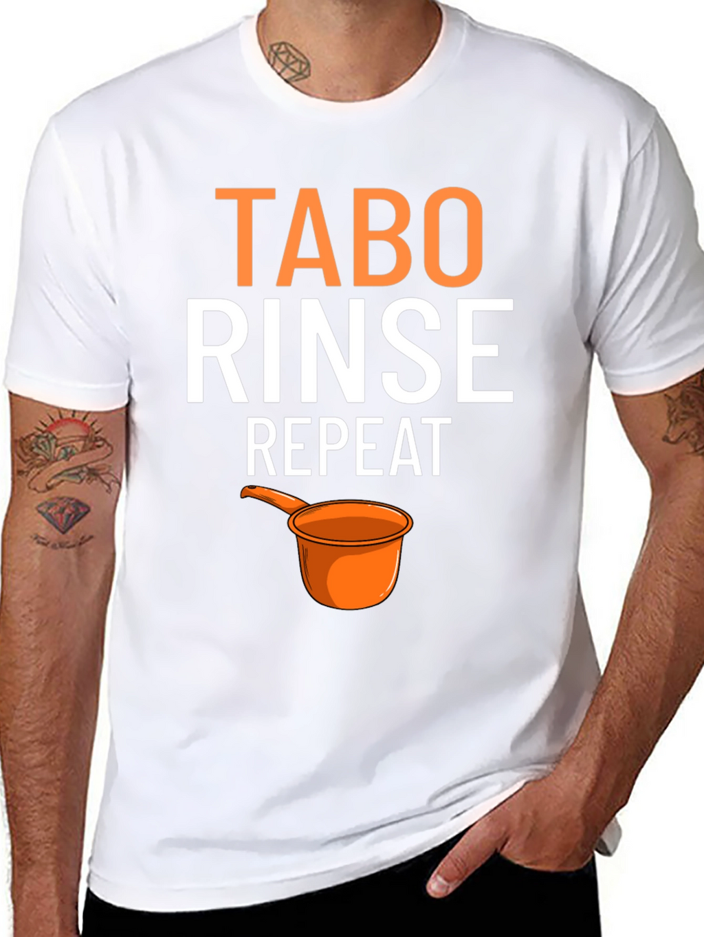 Tabo Rinse Repeat Graphic Tee