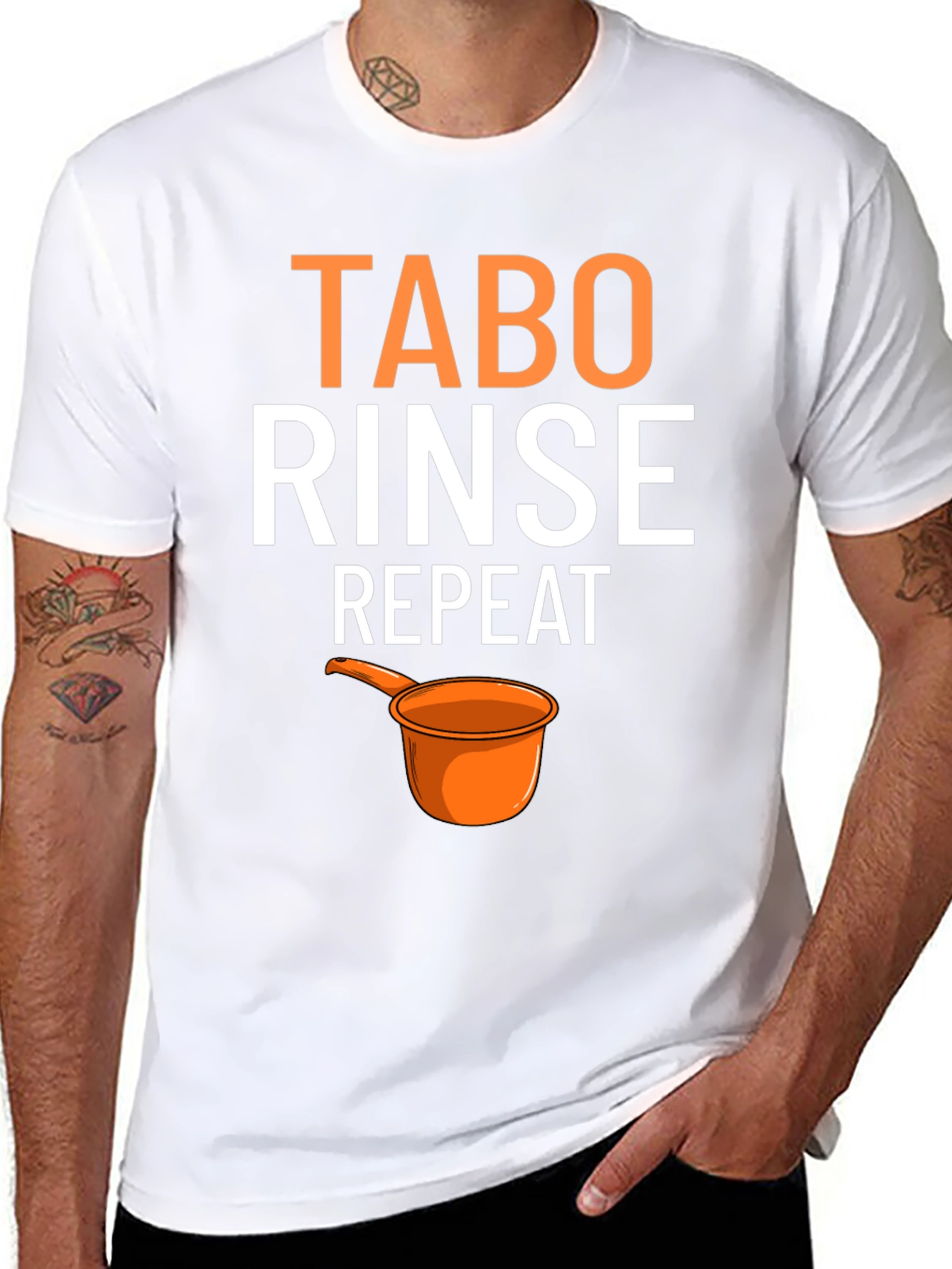 Tabo Rinse Repeat Graphic Tee
