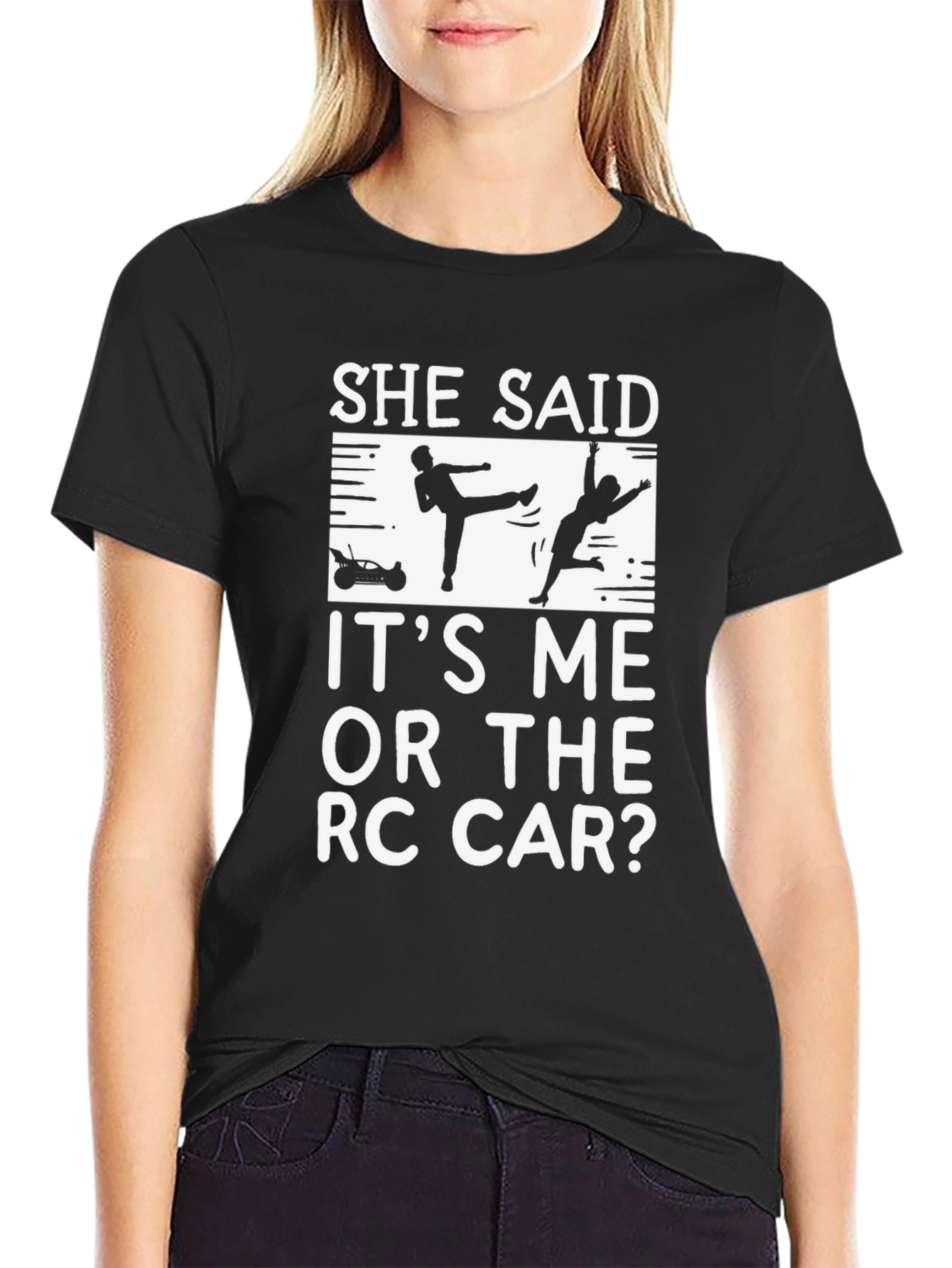 She Said RC Car T-Shirt