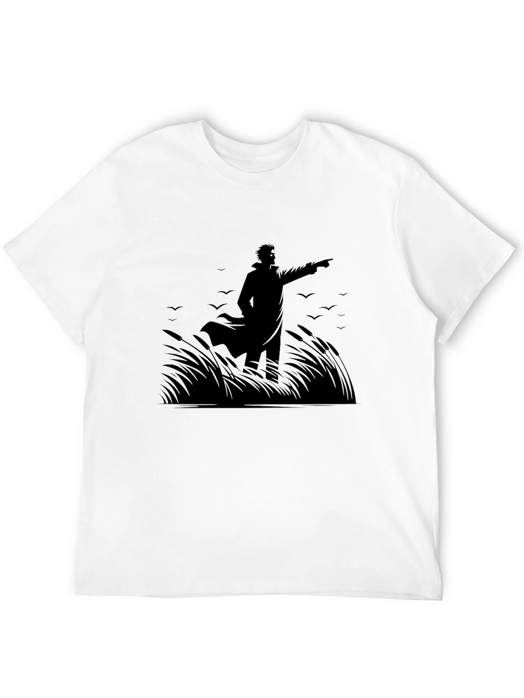 Silhouette Graphic Print T-Shirt