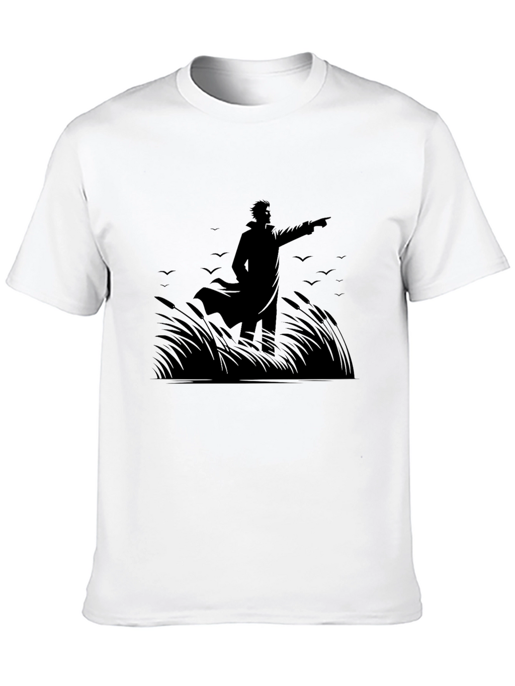 Silhouette Graphic Print T-Shirt
