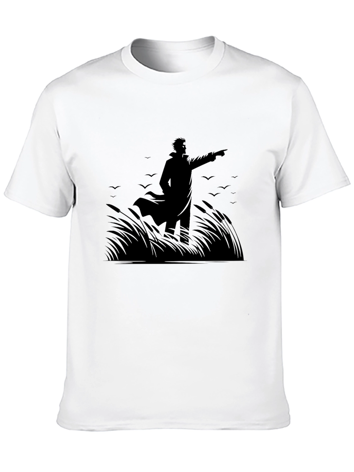 Silhouette Graphic Print T-Shirt