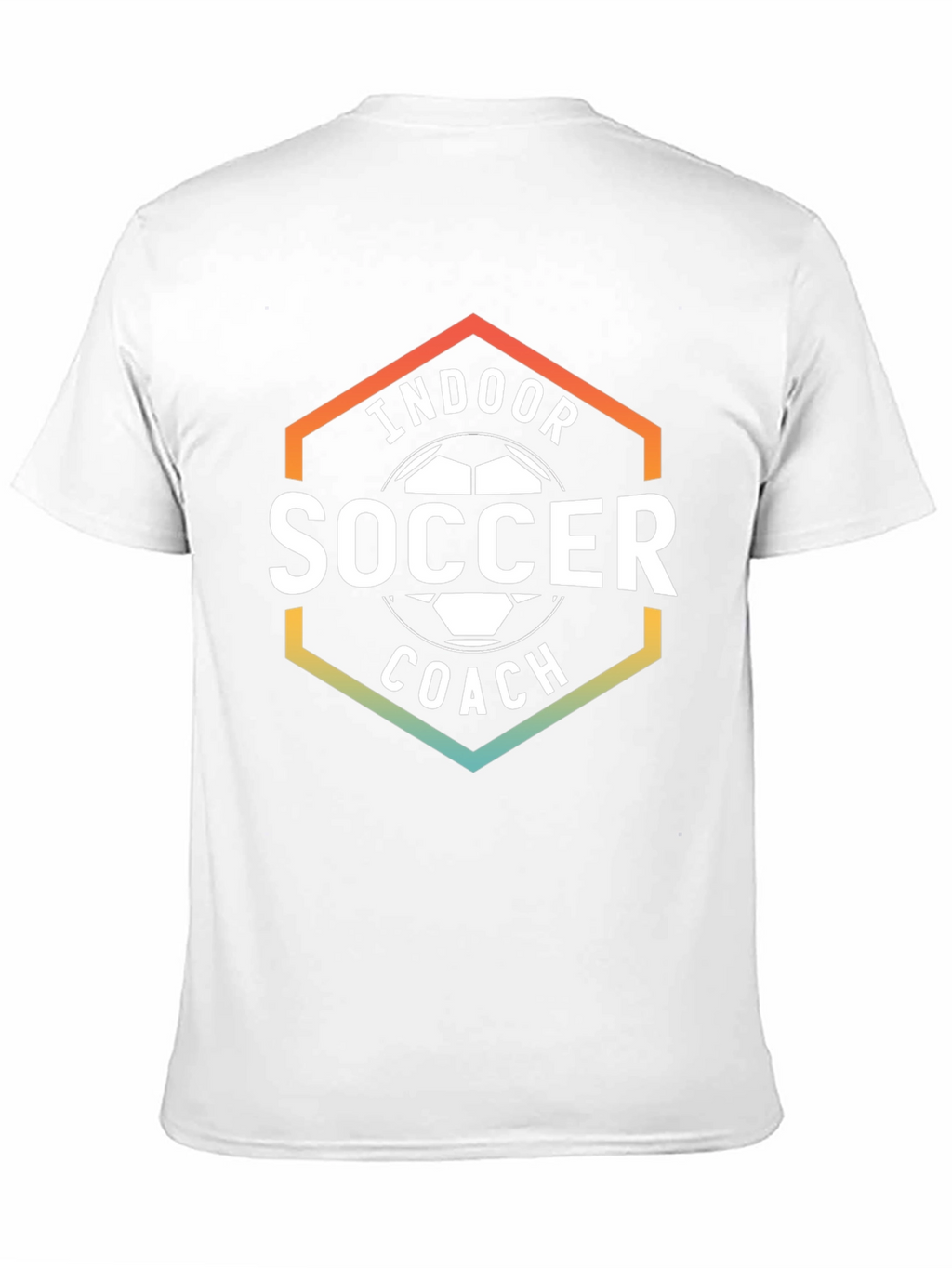 Indoor Soccer Coach Graphic T-Shirt