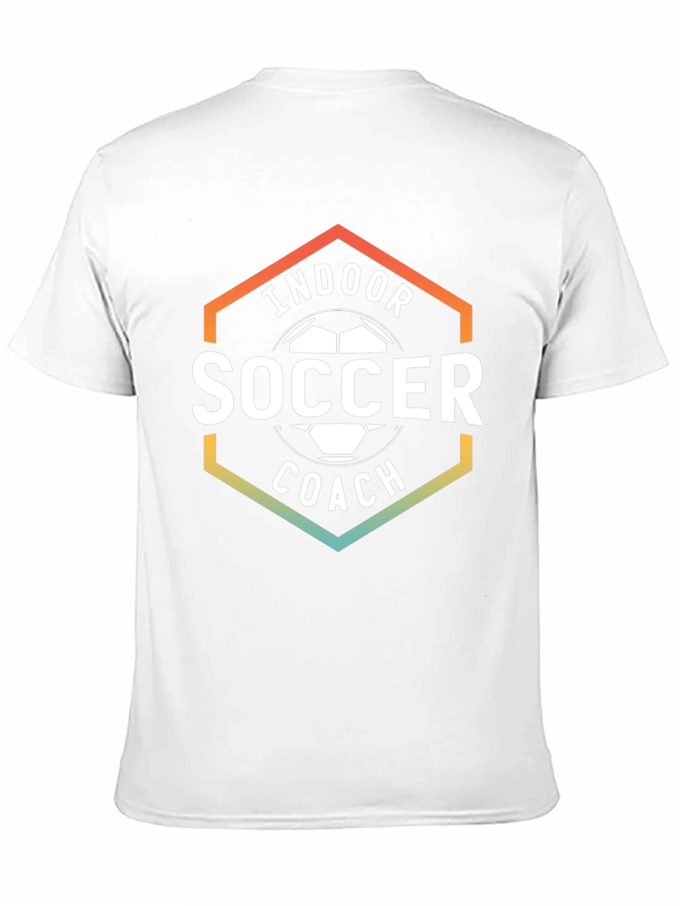 Indoor Soccer Coach Graphic T-Shirt