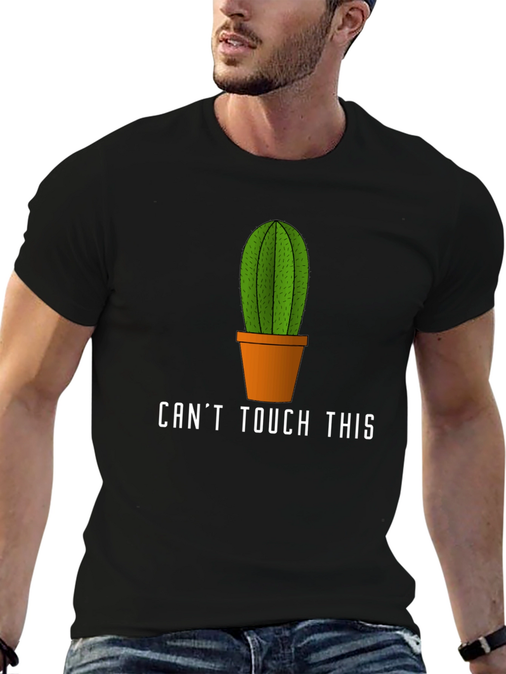 Cactus Cant Touch This Graphic T-Shirt