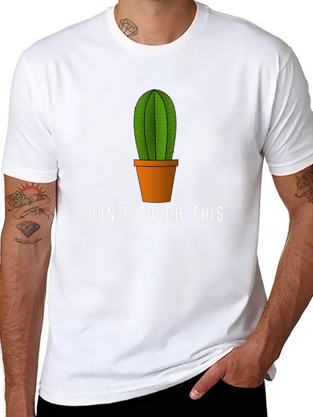 Cactus Cant Touch This Graphic T-Shirt