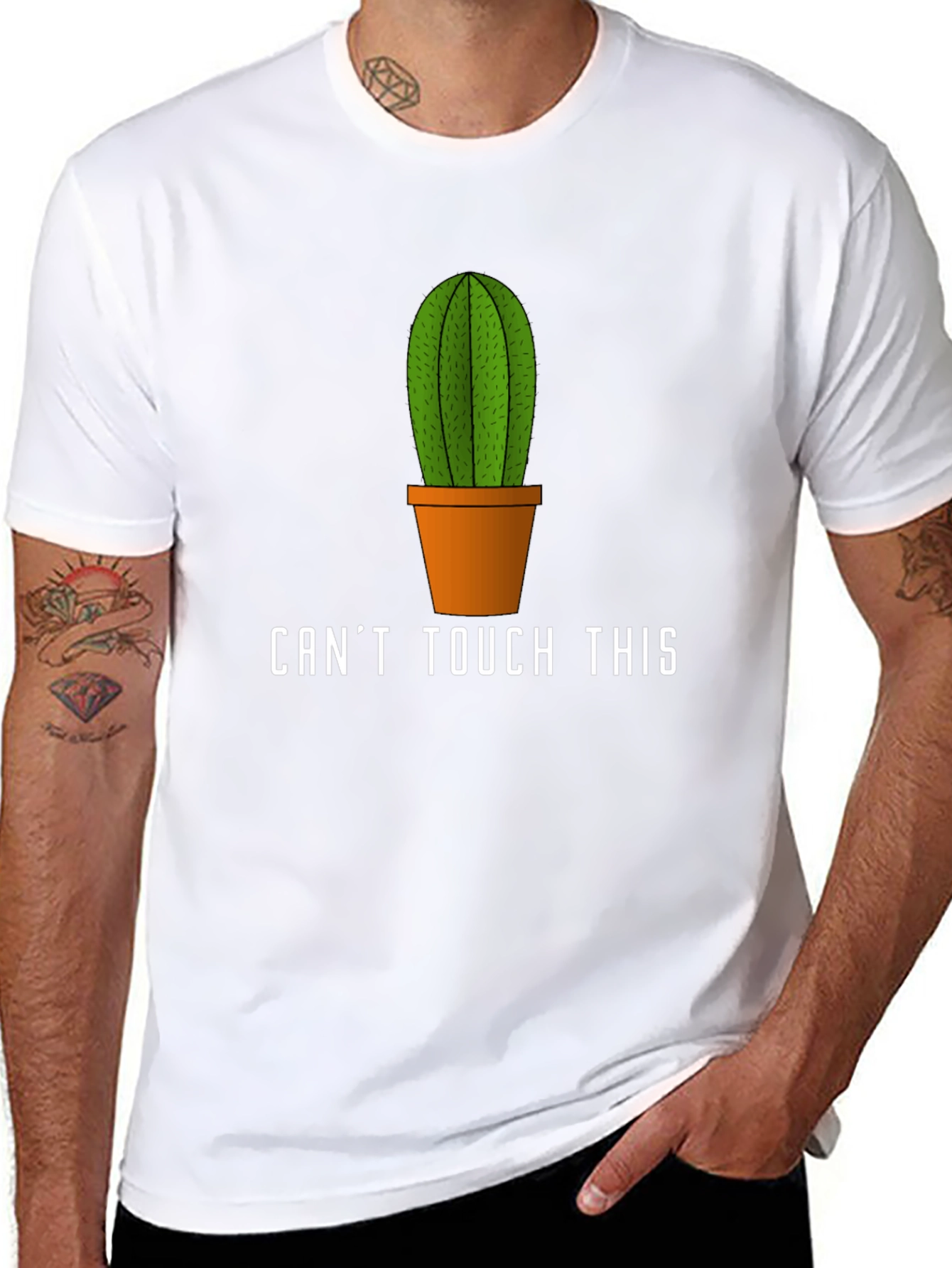 Cactus Cant Touch This Graphic T-Shirt