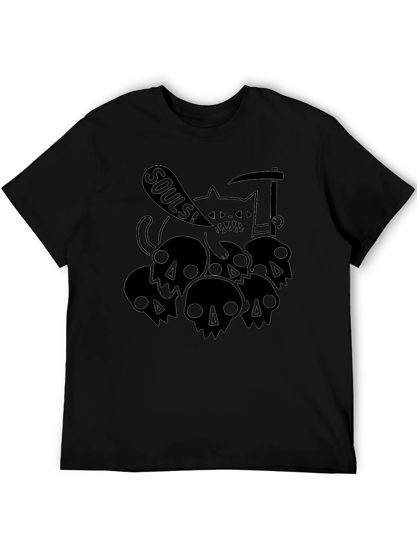Souls! Skull Cat Reaper T-Shirt