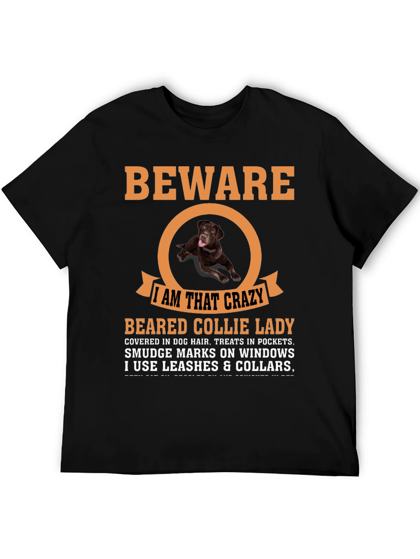 Beware Crazy Dog Lady T-Shirt
