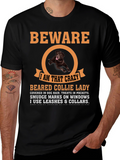 Beware Crazy Dog Lady T-Shirt