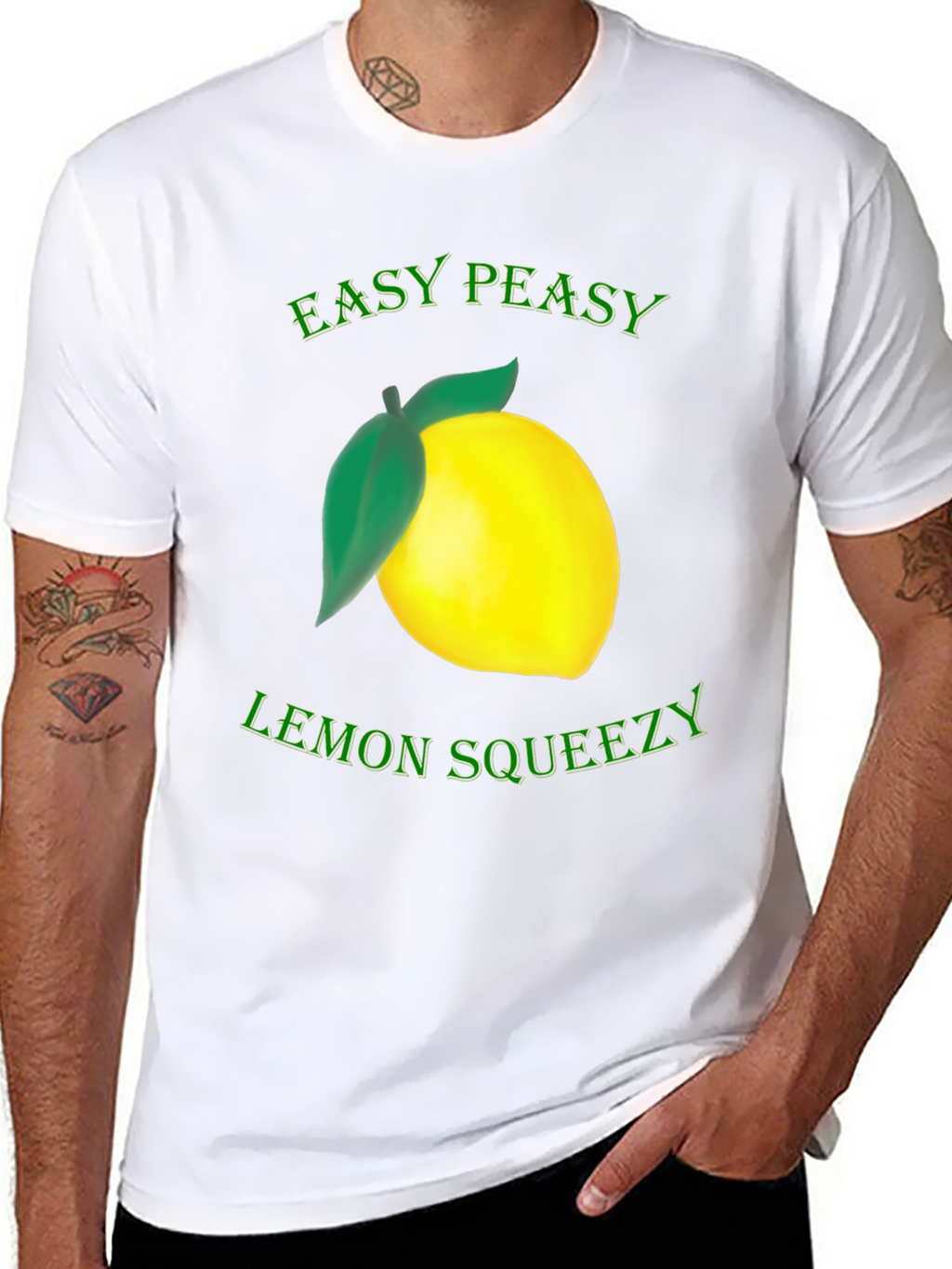 Easy Peasy Lemon Squeezy Graphic Tee