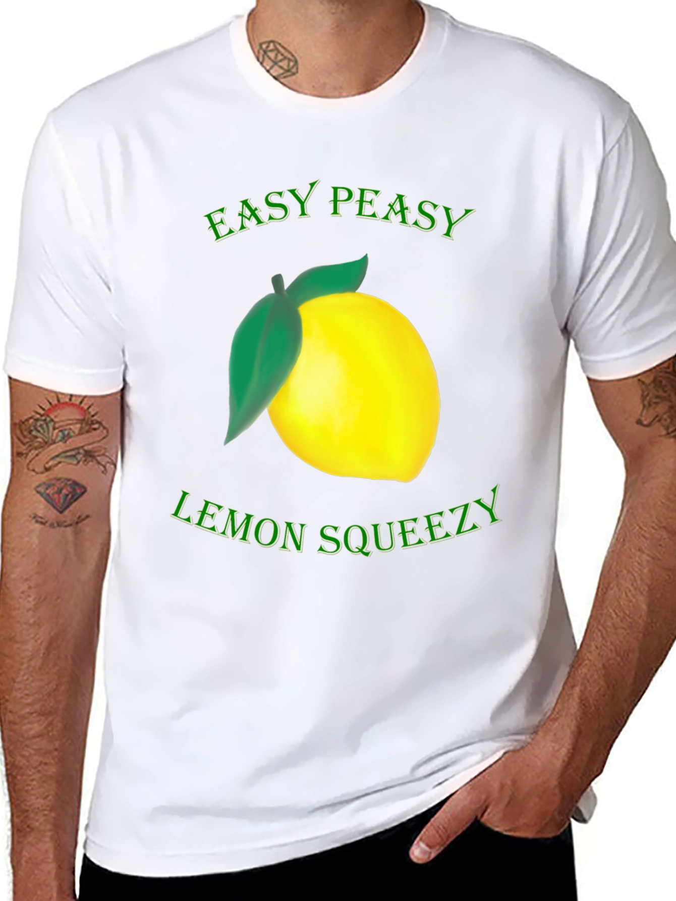 Easy Peasy Lemon Squeezy Graphic Tee