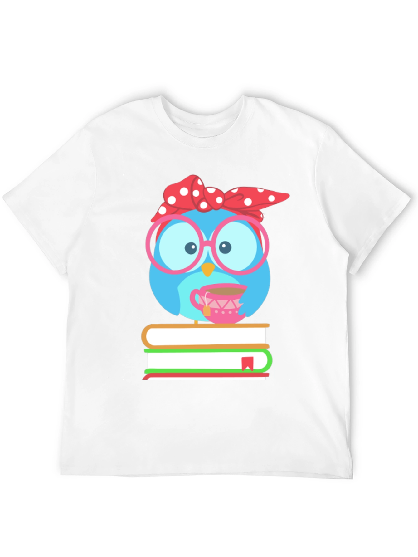 Bookish Owl T-Shirt - Cute Reader Tee