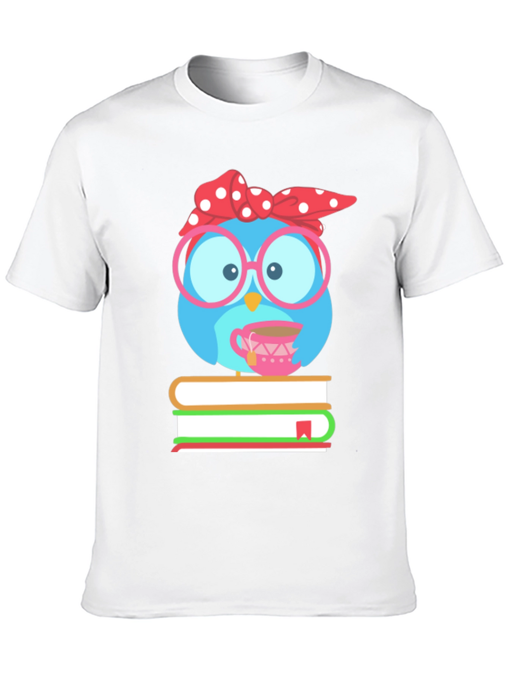 Bookish Owl T-Shirt - Cute Reader Tee