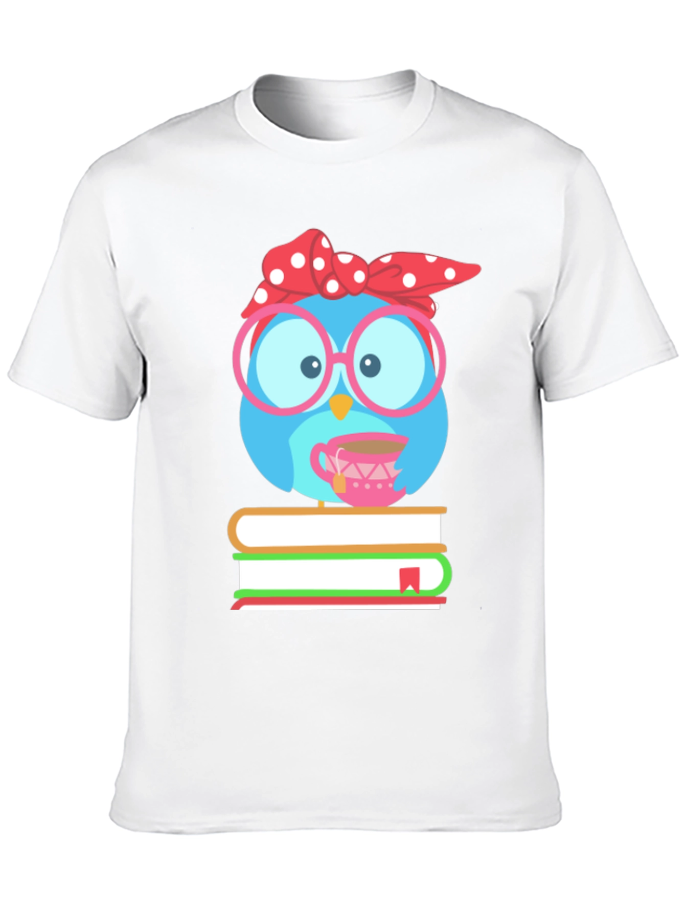 Bookish Owl T-Shirt - Cute Reader Tee