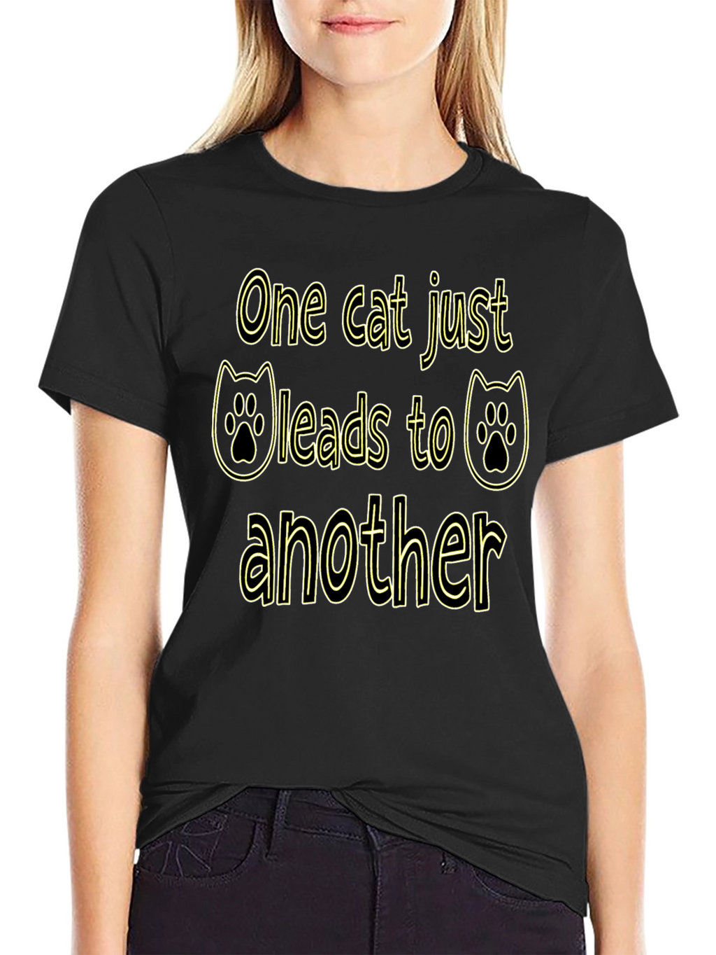 One Cat Leads to Another Graphic T-Shirt