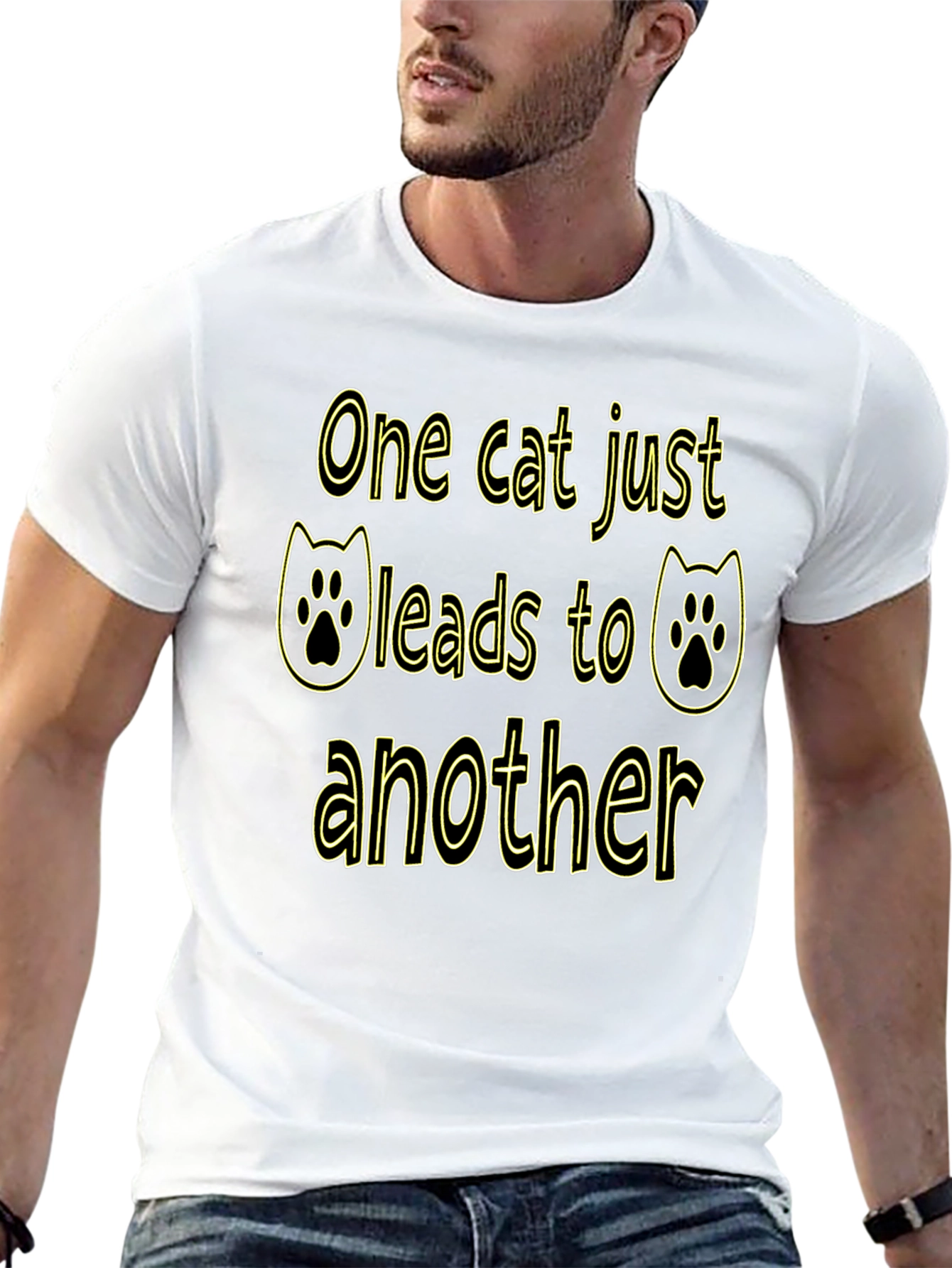 One Cat Leads to Another Graphic T-Shirt