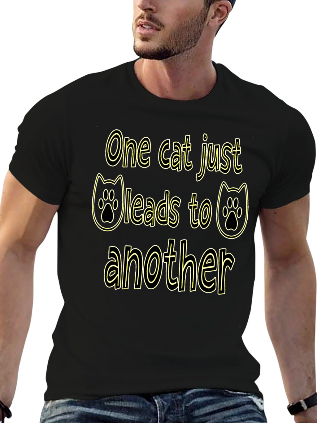 One Cat Leads to Another Graphic T-Shirt