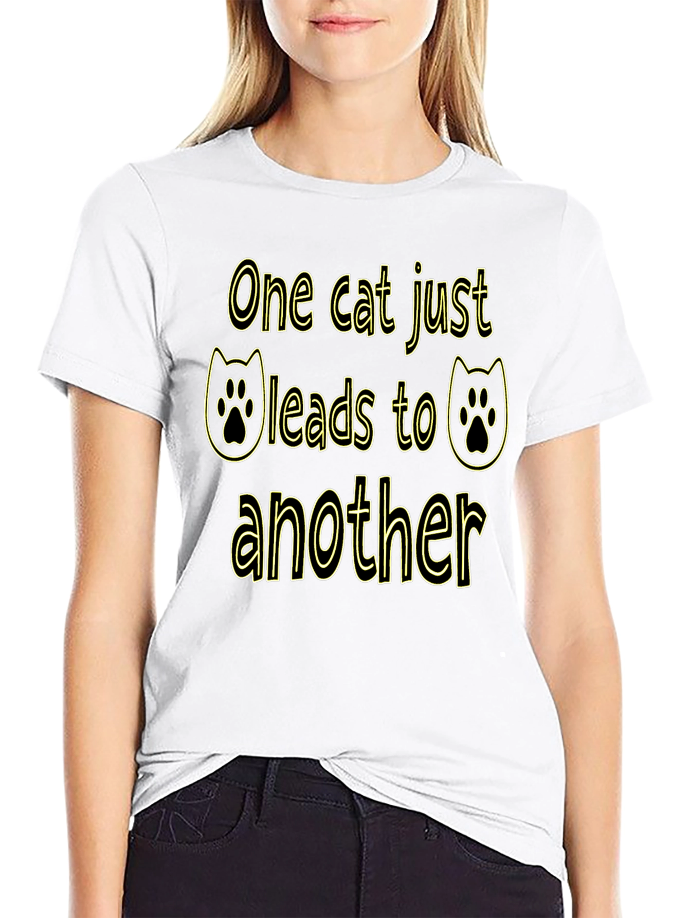 One Cat Leads to Another Graphic T-Shirt