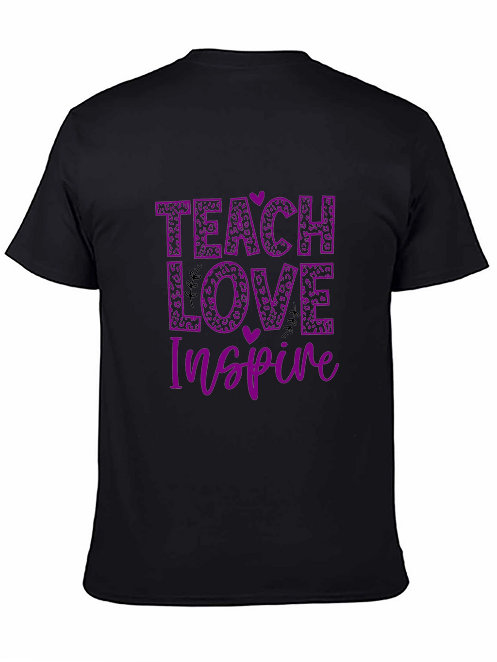 Teach Love Inspire T-Shirt - Black