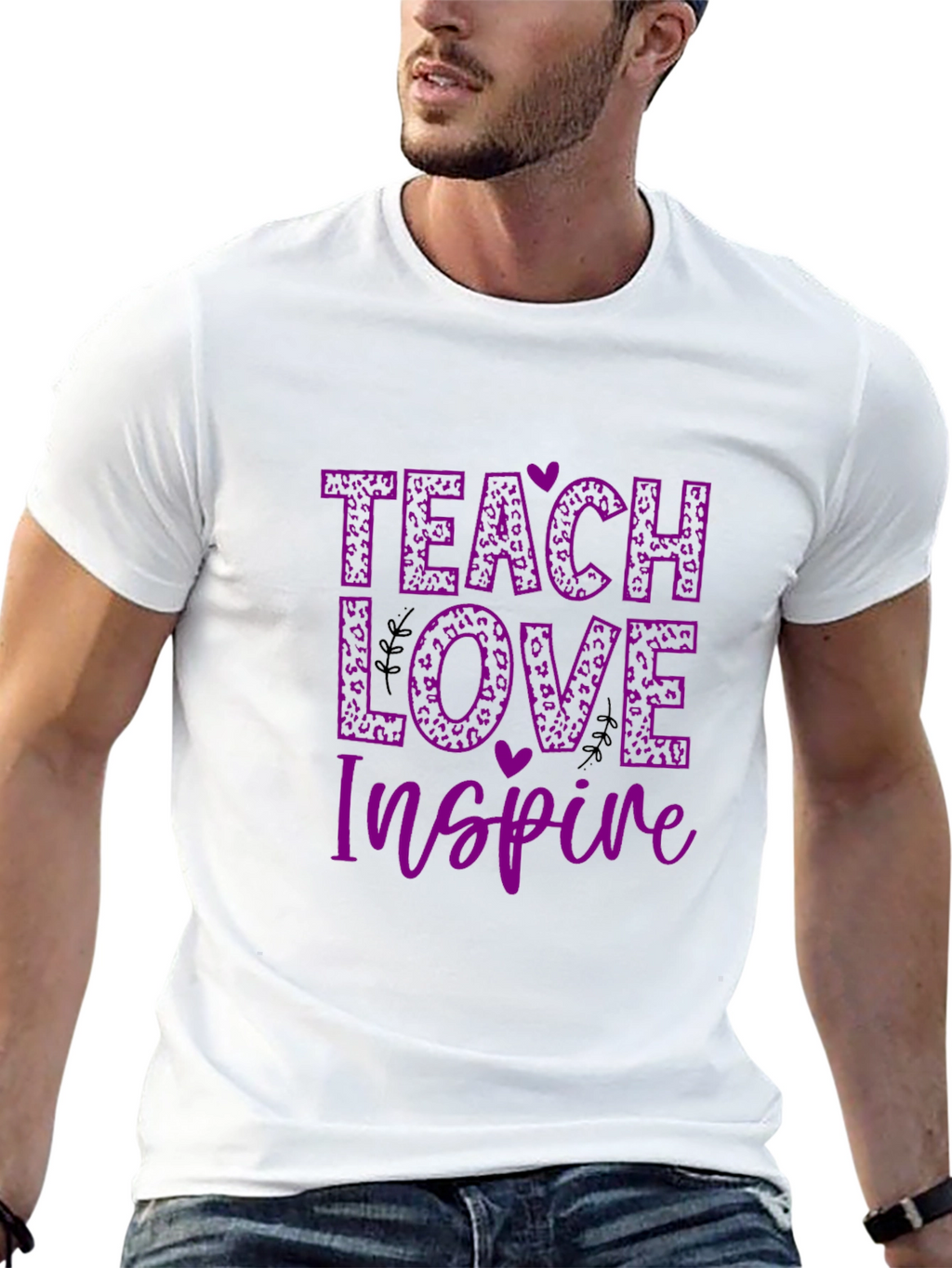 Teach Love Inspire T-Shirt - Black