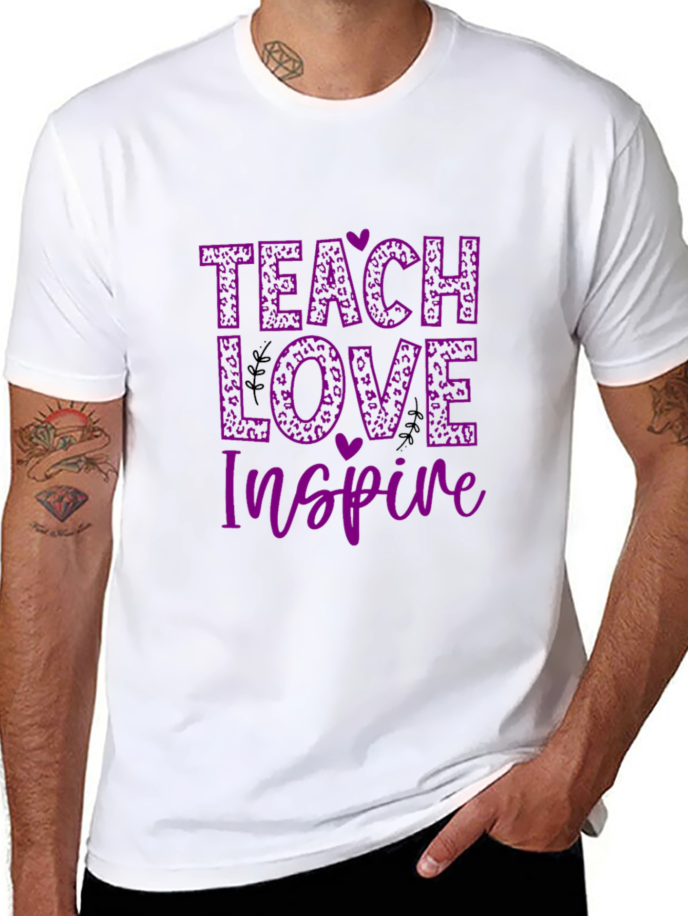 Teach Love Inspire T-Shirt - Black