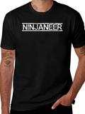 NINJANEER Graphic Tee - Engineer Ninja Humor T-Shirt