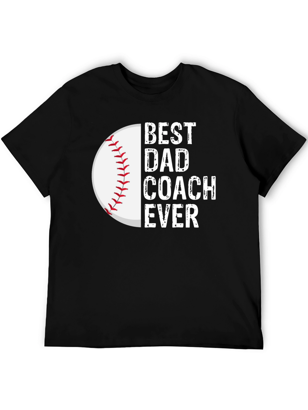 Best Dad Coach Ever Graphic T-Shirt