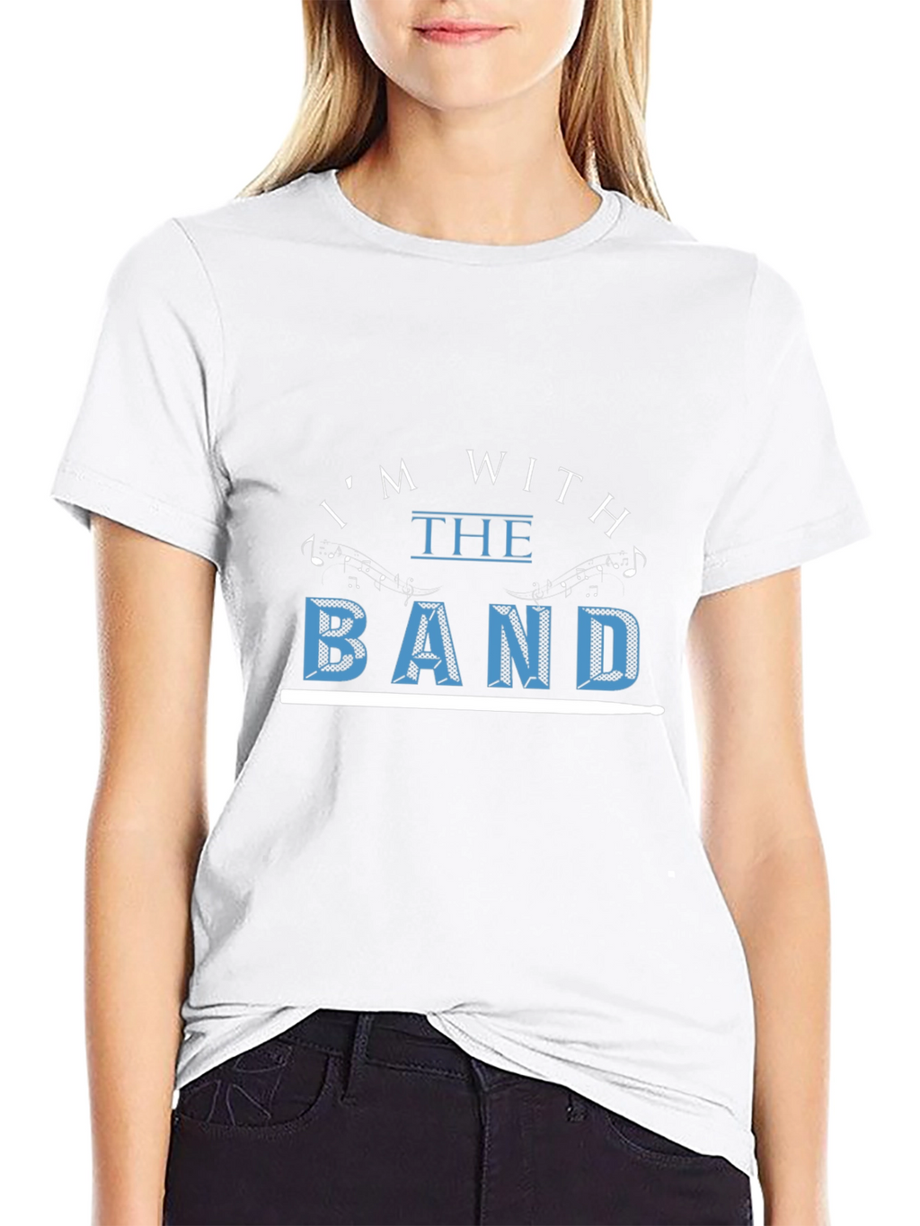 Im With The Band Crewneck T-Shirt
