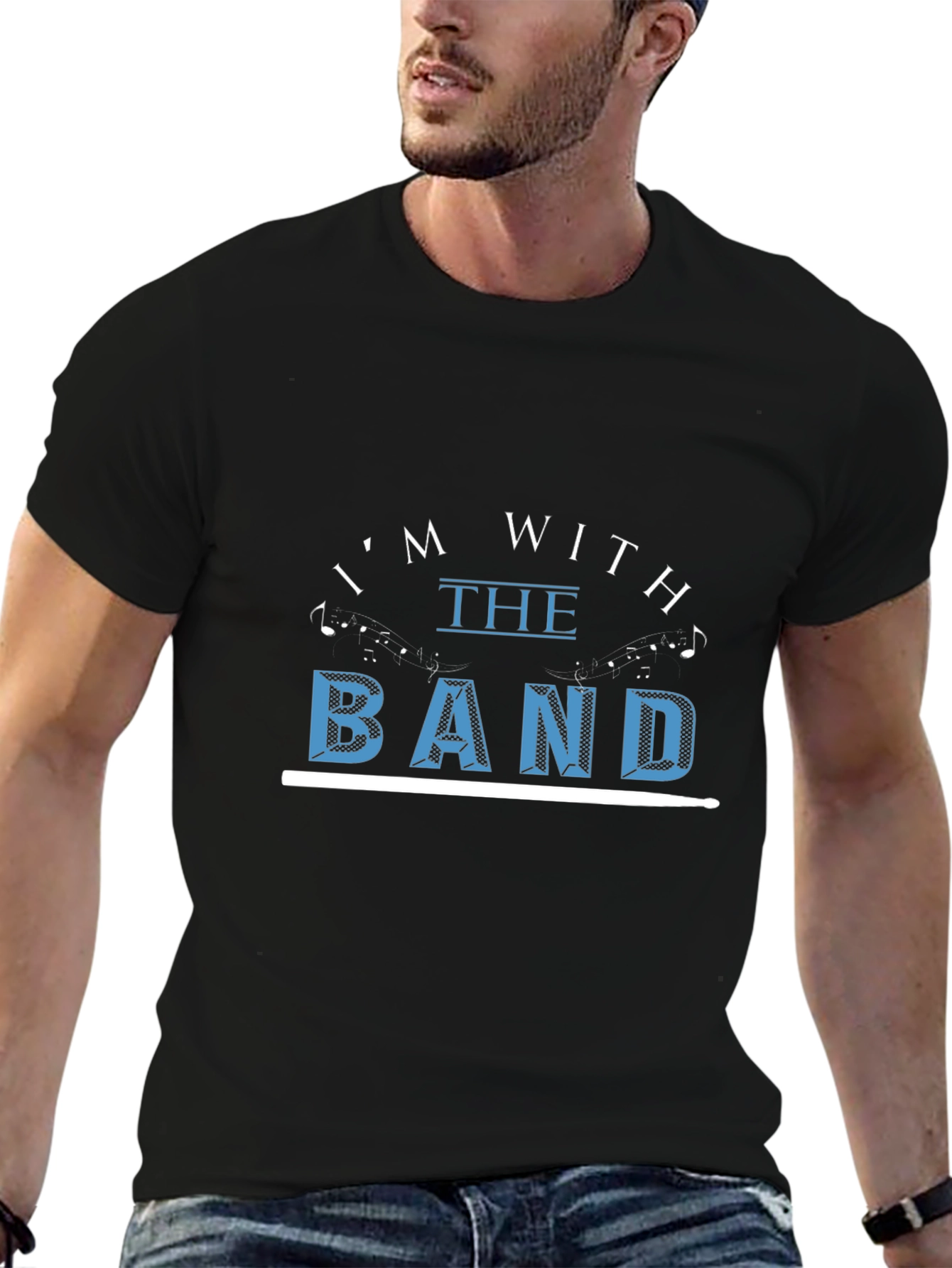 Im With The Band Crewneck T-Shirt