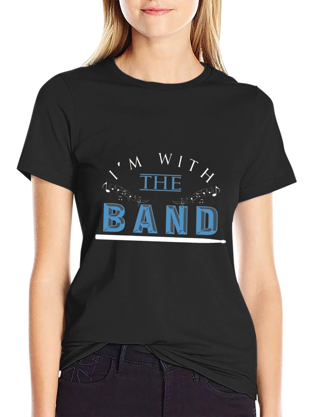 Im With The Band Crewneck T-Shirt