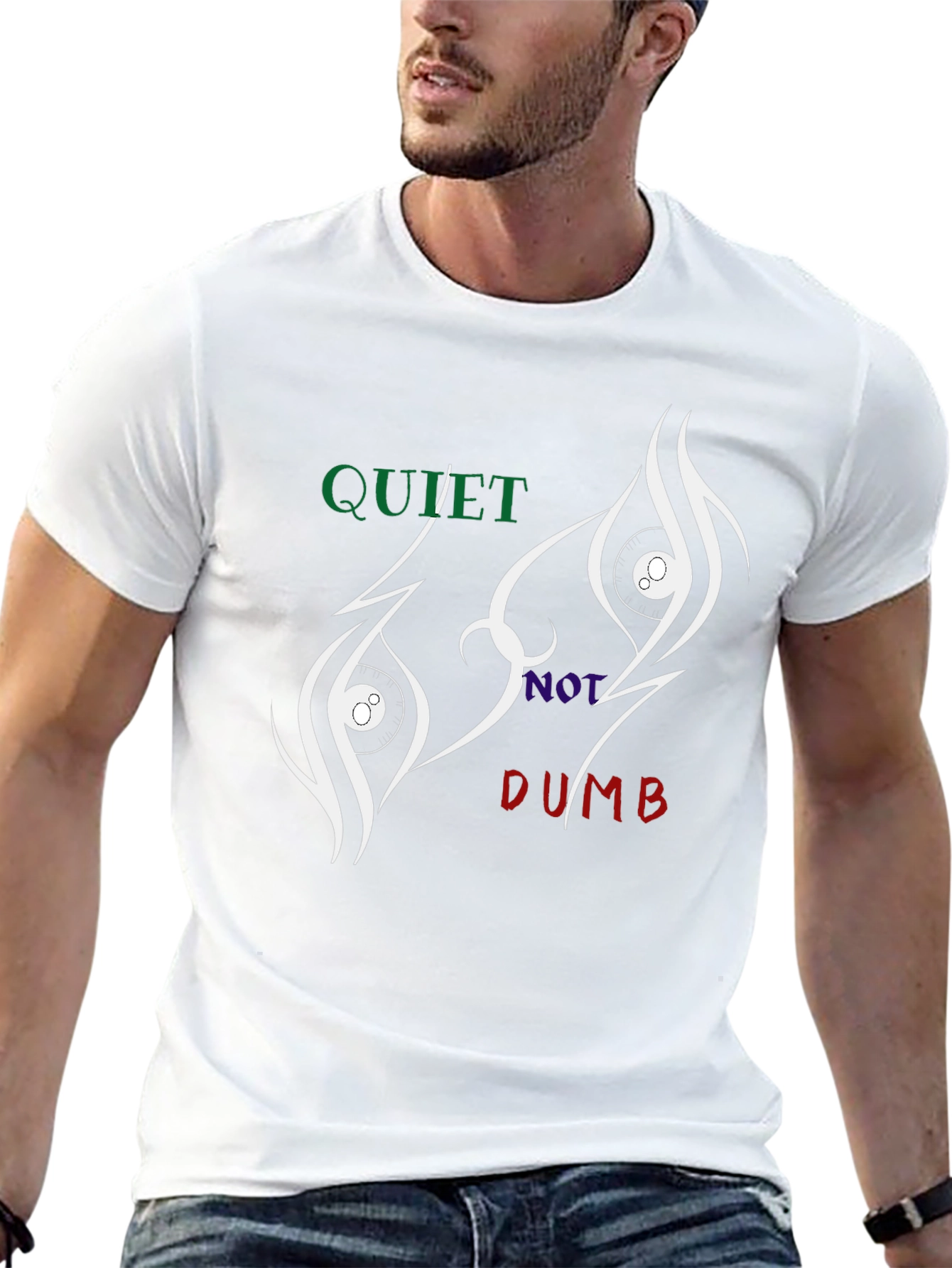 Quiet Not Dumb Graphic Tee