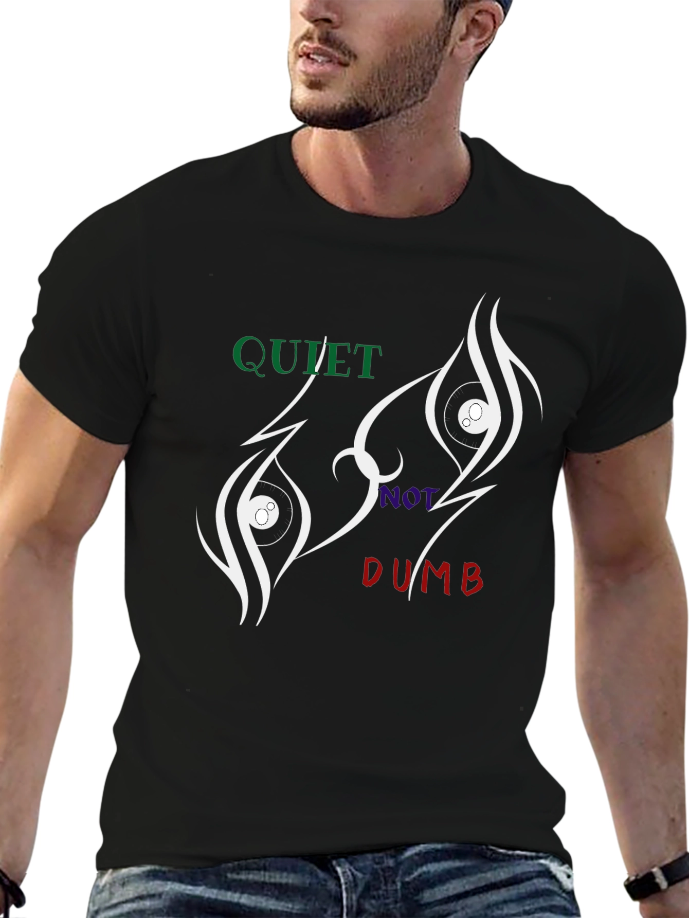 Quiet Not Dumb Graphic Tee