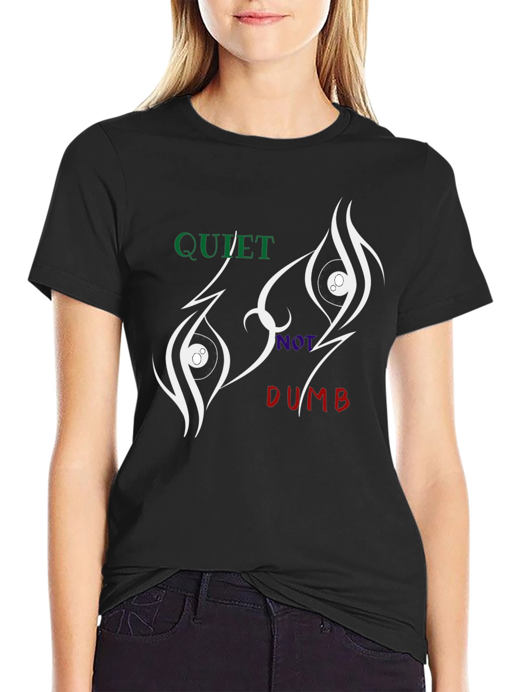 Quiet Not Dumb Graphic Tee