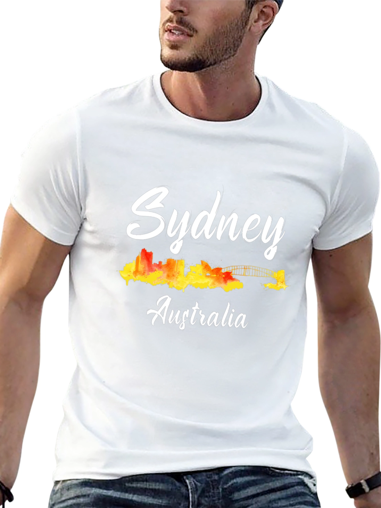 Sydney Australia T-Shirt - City Skyline Design